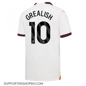 Manchester City Jack Grealish #10 Borta Matchtröja 2023-24 Kortärmad